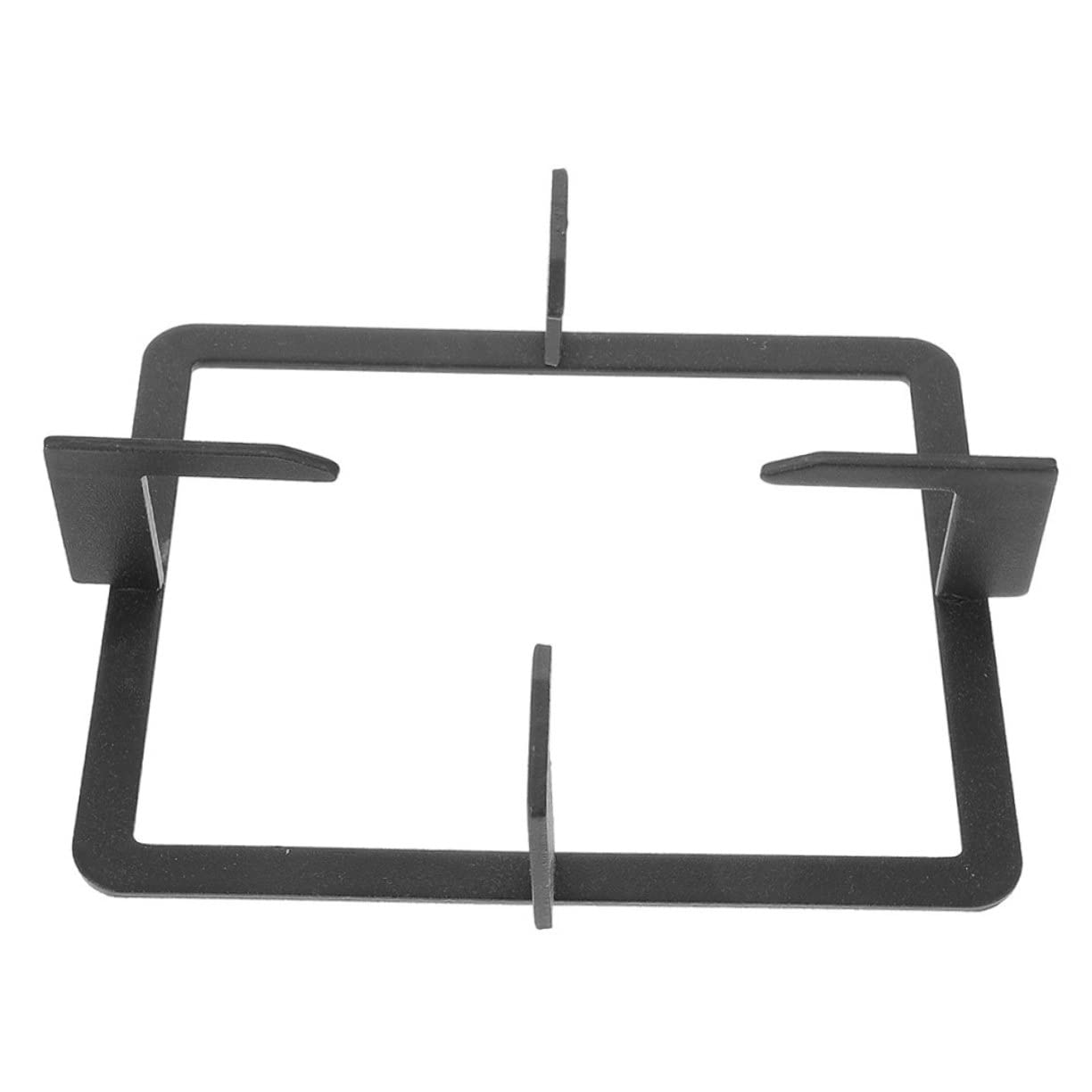 NOLITOY Soporte para Estufa de Gas Rectangular de Hierro Fundido Antideslizante Resistente y Duradero Rejilla para Cocina Compatible con Hornillo Wok y Placas de Gas