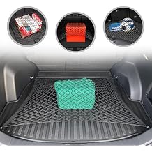 Envelope + Floor Style Trunk Mesh Cargo Net for Toyota RAV4 Hybrid Prime 2019-2024 - Car Accessories - Premium Trunk Organizer and Storage - Vehicle Carrier Organizer for Toyota RAV4