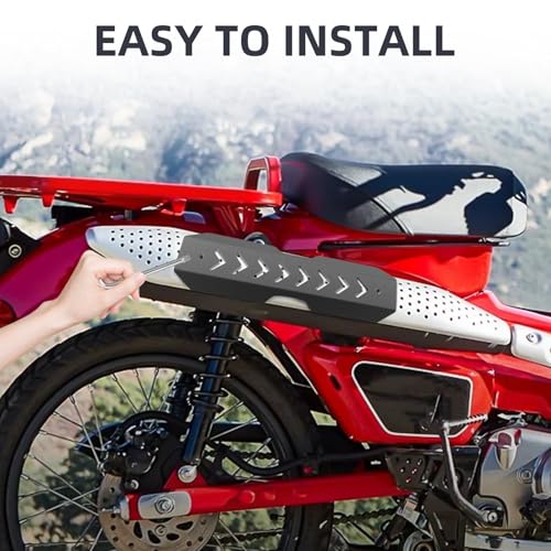 YEBEICO Capa de proteção térmica de escape para Honda trail CT125 Hunter Cub 2021-2025, capa de isol