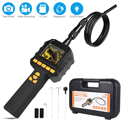 Borescope Inspection Camera, Dericam Endoscope Camera with Record Video and Take Photo, IP67