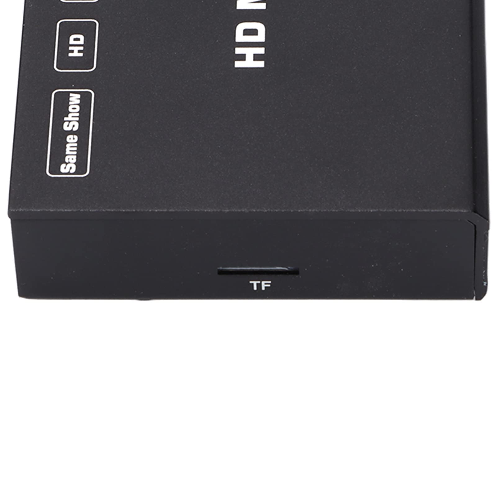 SONK Cyfrowy odtwarzacz multimedialny 4K Ultra HDMI z obsługą pilota zdalnego sterowania Wyjście VGA/Optyczne wyjście audio i ekran telewizora 4K 60 FPS, odtwarzacz multimedialny USB do pamięci USB