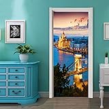 【Effetti 3D】Effetti visivi stereoscopici 3D realistici, arte della stampa e design moderno sono combinati, adesivi murali squisiti rendono la tua casa più bella. Lascia che tu abbia la sensazione coinvolgente.
