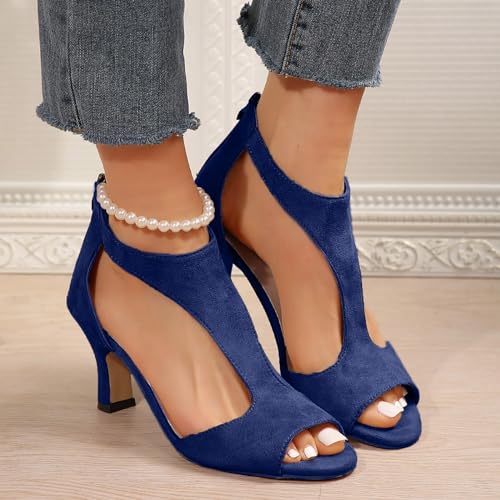 Sandalias mujer planas y caladas de estilo europeo para paseos cómodos en exteriores 2