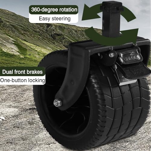 Carro plegable resistente, carrito utilitario ligero 6