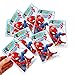 Marvel Spiderman Birthday Party Favors for Kids Boys - Bundle of 24 Spider-Man Activity Packs with Mini Coloring Book, Crayons, Loot Bags | Superhero Coloring Pages, Stickers, More