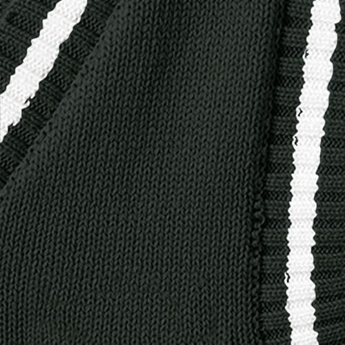 Boys Girls Knit Vest V-Neck School Uniform Sweater Vest Back to School Knit Waistcoat Trendy Pullover Knitted Sweater Shirt4