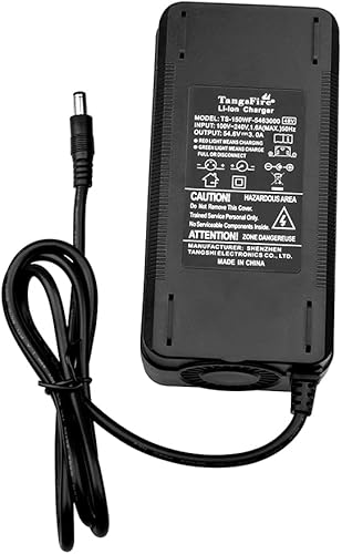 Cargador de 48 V, salida de 54,6 V, 3 A, enchufe de CC de 150 W, para batería de litio de 48 V, 15 Ah y 13S