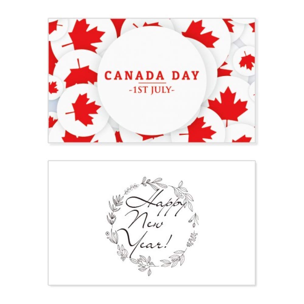Bless message Canada Day carte de voeux pour vos fêtes de fin d'année