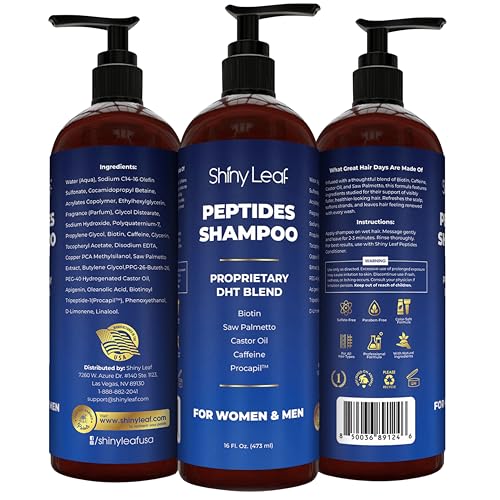 Anti-Thinning Peptide Shampoo – Sulfate Free Thickening &
