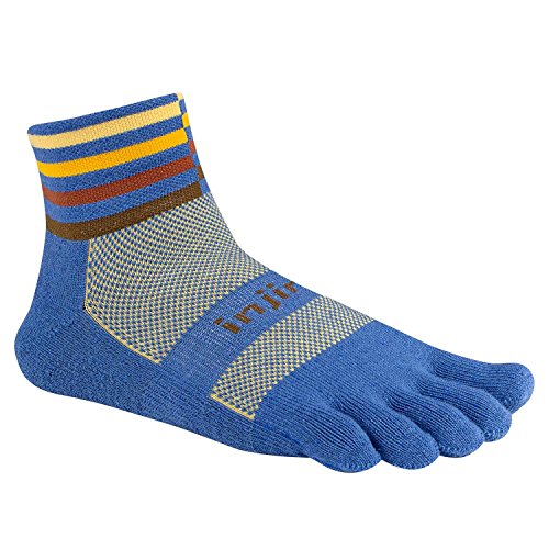 Injinji Trail Midweight Mini-Crew Xtralife Socks, Desert, Medium