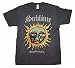 FEA Sublime Logo Stamp Sun Long Beach, CA Soft T-Shirt, Heather (Medium)