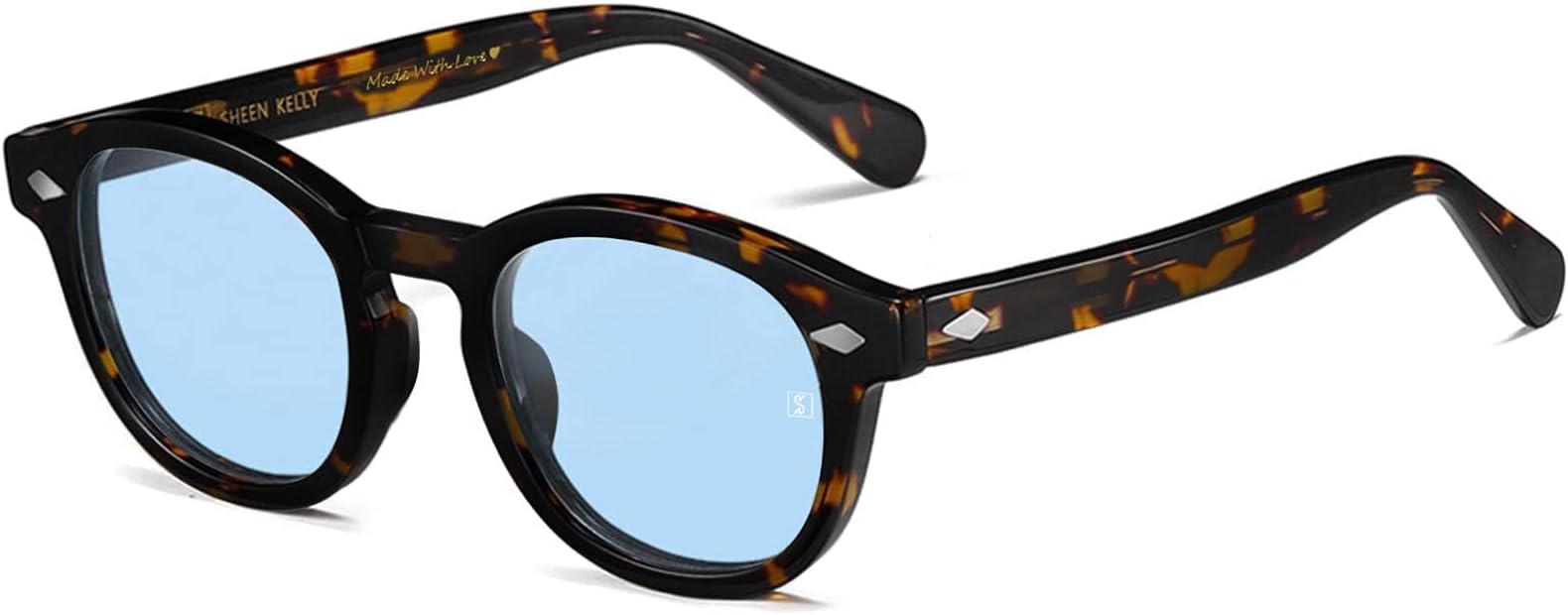 Pirate Captain Johnny Depp Style Polarized Lens Acetate MaterialSunglasses