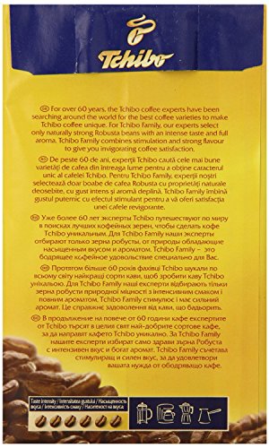 4 Packs of Tchibo Family Ground Coffee 8.8oz/250g Each