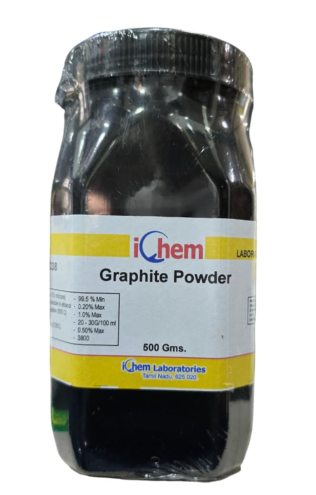 ICHEM Graphite Powder (150MICRON) 500GM