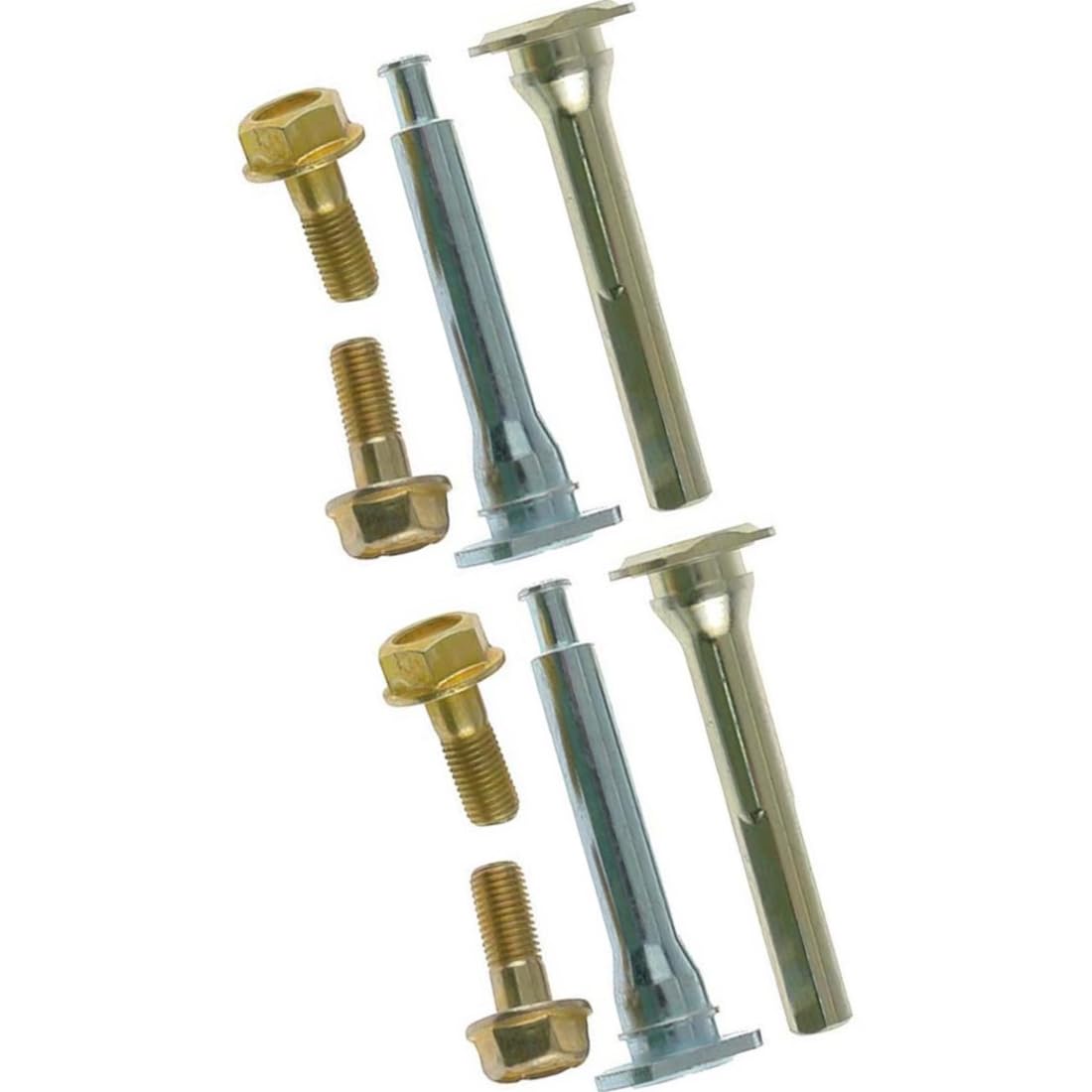 Front Disc Brake Caliper Pin Kit for Acura ILX 2013 2014 2015 for Honda Accord,CR-V,Civic,Element 2002 2003 2004 2005 2006 2007 2008 2009 2010 2011 2012 2013 2014-2019 2 PCS
