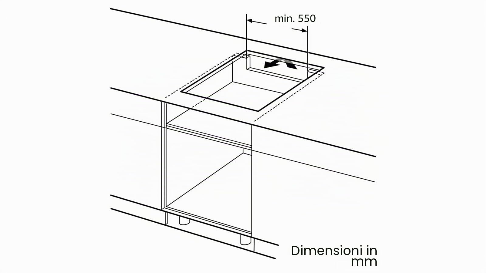 Balay 3EB865FR piano cottura Nero Incasso A induzione