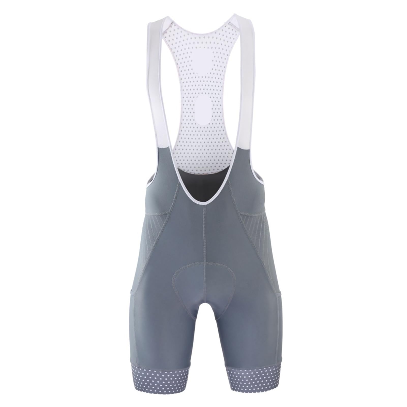 Short Cycliste Homme Cuissard de Cyclisme Bleu Gris Vert Rouge avec Coussin en Gel 5D Réfléchissant Respirant Poches arrière Gray XL