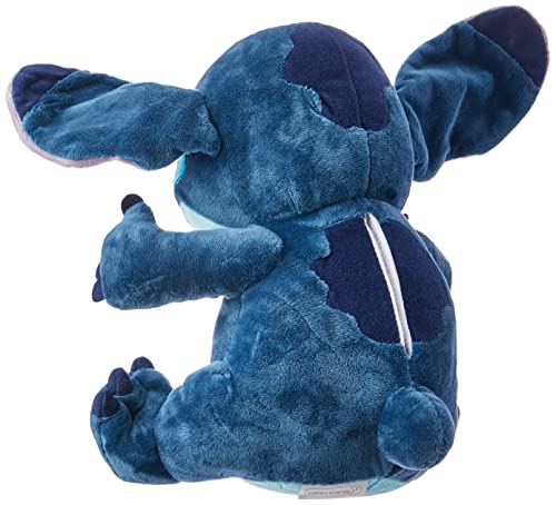 Pelúcia Stitch com Som Tam. 30cm Alimentação por 3 Pilhas LR44 Material Fibra/ Poliéster Azul Indica