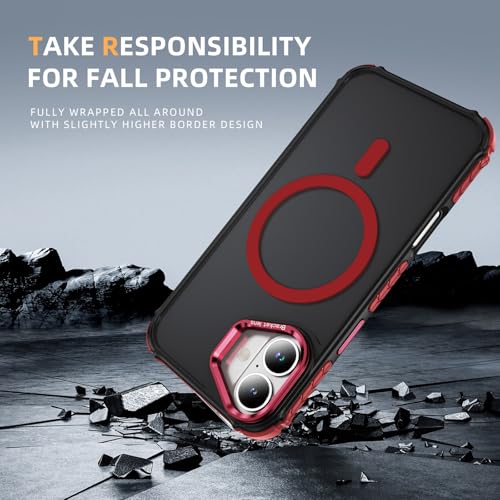 Coque de protection militaire pour iPhone 16 Plus fine et magnétique - 6
