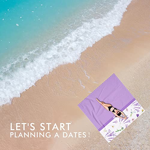 Ponapo Beach Blanket Waterproof Sandproof, Picnic Blanket, Large Beach Mat 4-7 Adults, Lightweight Durable Sand Free Mat Quick Drying For Beach Travel Camping Hiking Picnic 79"X79" #TOP5