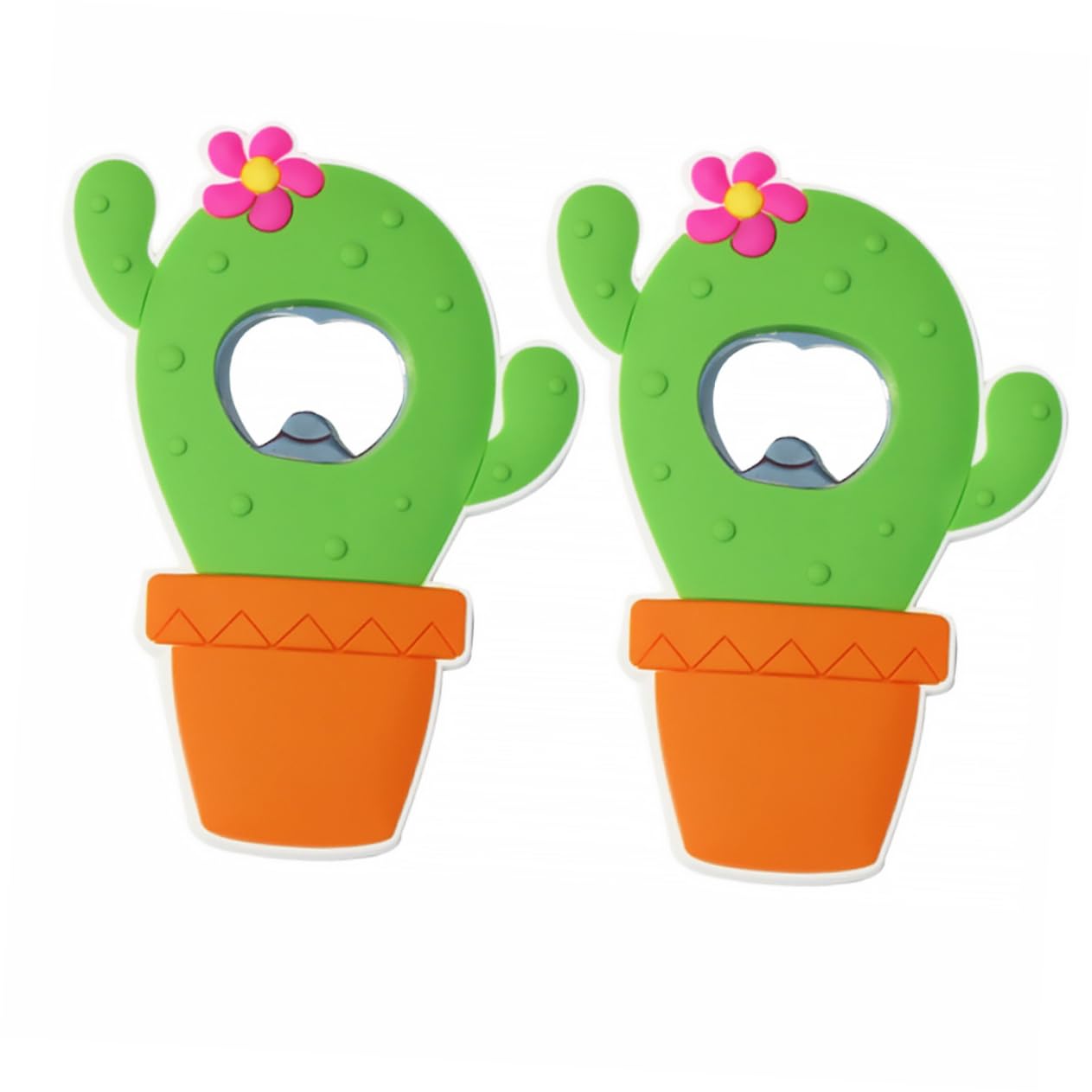 Ouvre-bouteille magnétique cactus pour vos soirées à thème Hawaï et décoration de cuisine