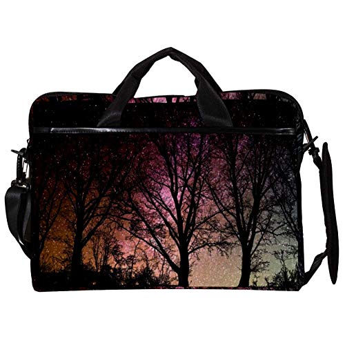 Bolso bandolera de portátil de 14 a 15 pulgadas ideal para llevar al trabajo bajo las estrellas