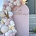 CIEQR Isn't She Onederful Decal - Sweet One Birthday Decorations for First Birthday Party, Anniversary, Baby Shower, Backdrop, Balloon Arch…