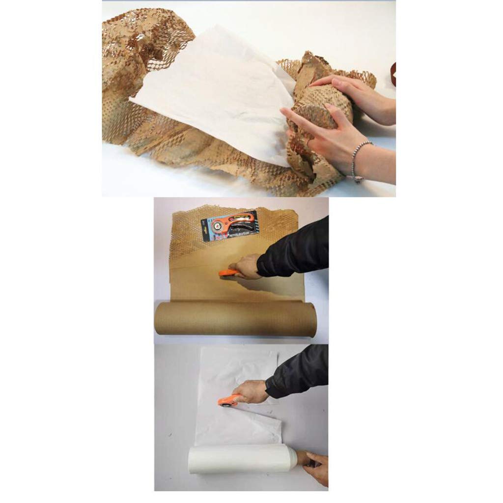 Rollo de papel kraft para envolver regalos, 38 cm x 50 m