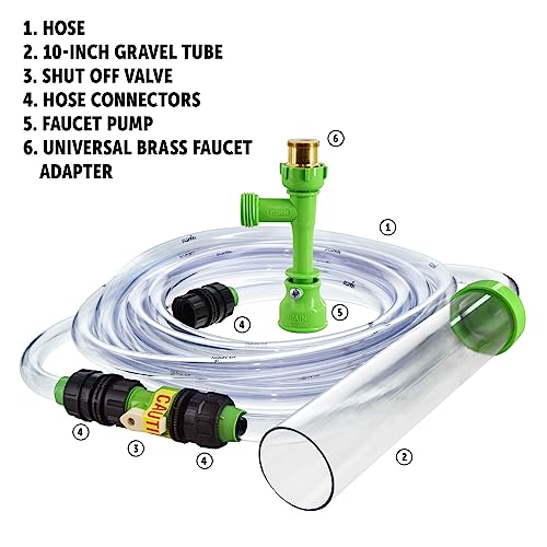 Changeur d'eau aquarium Python 15,2 m pour nettoyer le gravier sans porter de seaux - 5