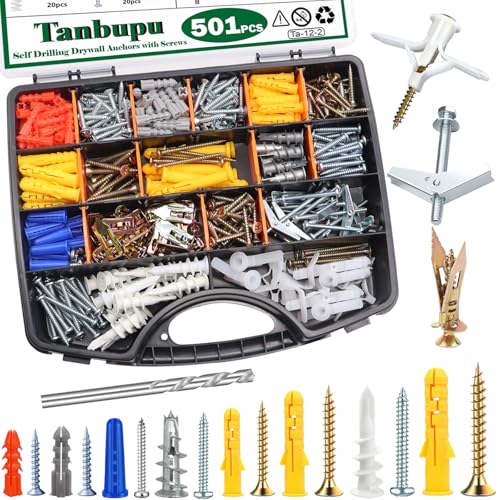 Tanbupu 501-piece anchor kit with carry case