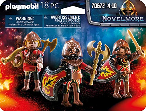 Playmobil 70672 Novelmore Set van 3 Burnham Raiders ,Multi kleuren – Bild 4