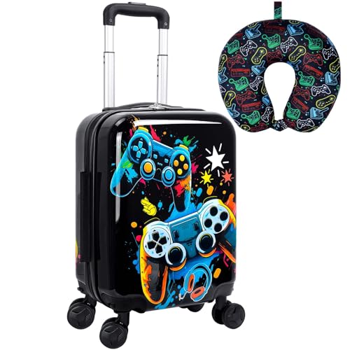 La mejor comparación de Maletas en el centro los 5 mejores. 42 UFNDC - Juego de veliz giratoria ligera para niños, 2 piezas con ruedas, equipaje de mano aprobado por el avión para niños y niños de 3 a 10 años, divertidas maletas rodantes...