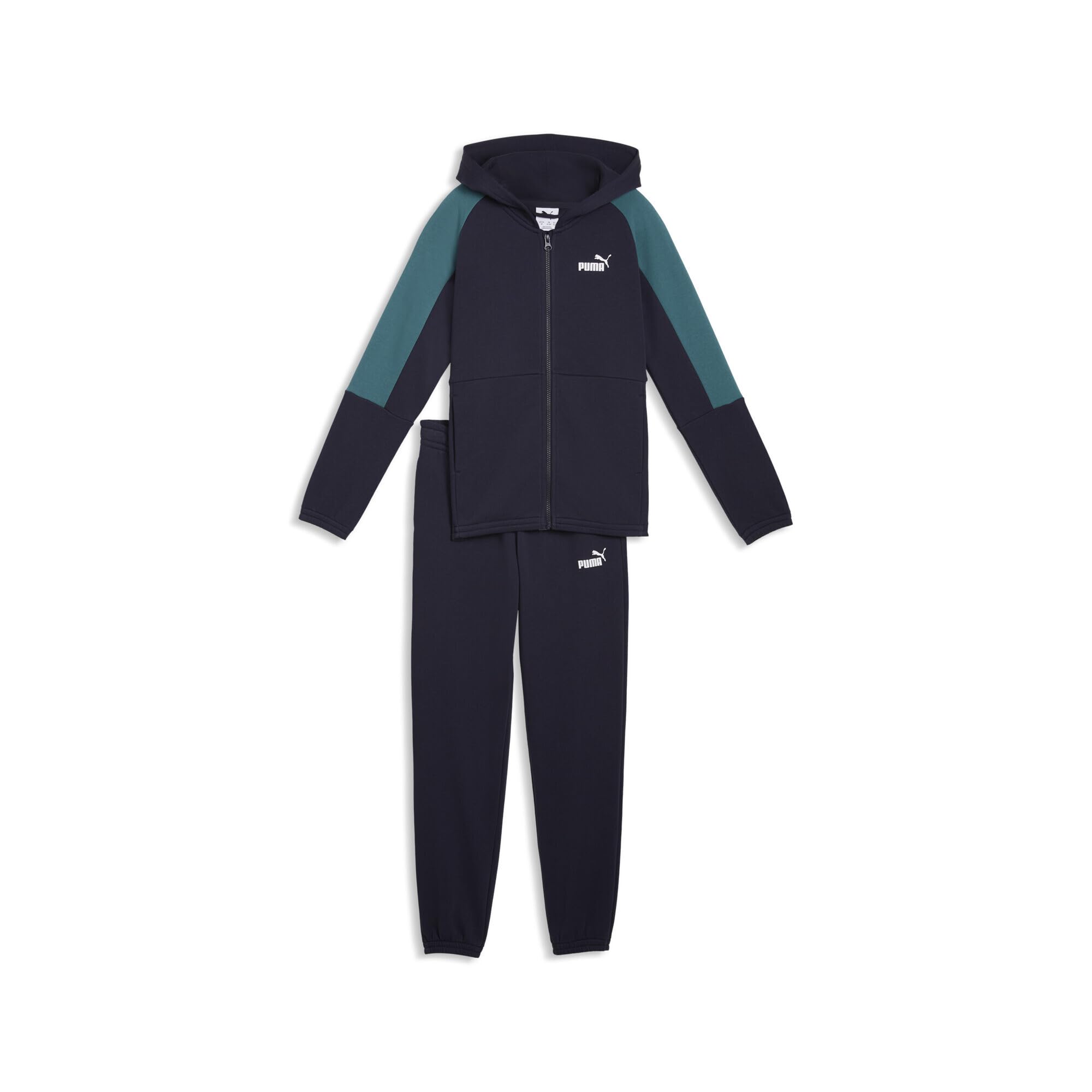 PUMA Jungen Essentials Block Trainingsanzug mit Kapuze