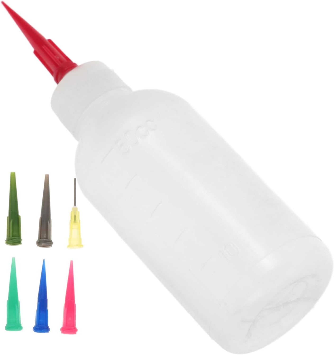 Veemoon 1set Ceramic Needle Squeeze Bottle for Pottery Glaze Application Precision Applicator Tips for Detailing and Decorating Art Projects