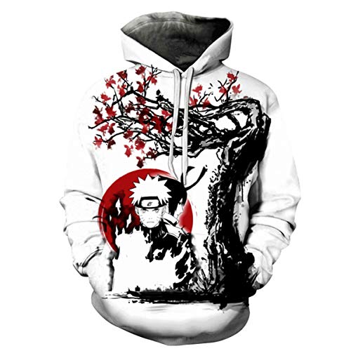 CHENMA Bulex Hommes Anime Cosplay 3D Imprimer Pull Sweat à Capuche avec Poche Kangourou