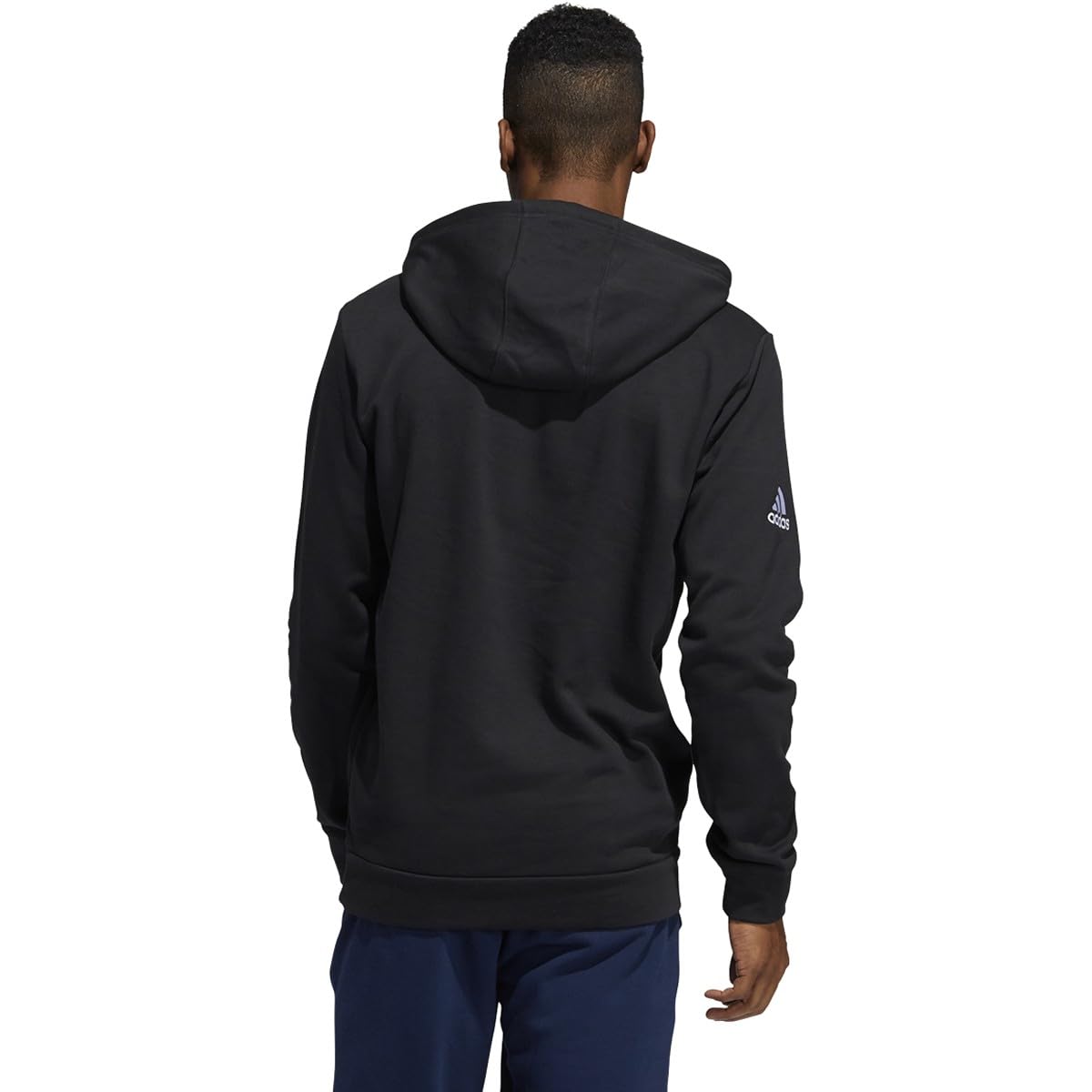 adidas Męska bluza z kapturem, miękka, bawełniana, pusta
