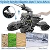 Robot Car Kit, 2 in 1 Smart Robotics Arm Building Toy for Raspberry Pi Python Coding, STEM Programming Tank Kits with Camera (Without RPi Board)