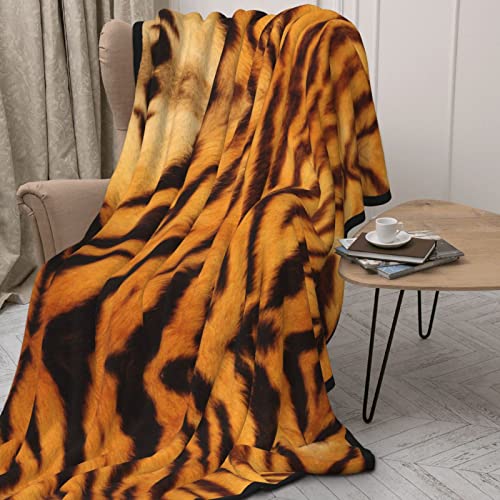 Plaid tigre super doux grand format pour des soirées cocooning chaleureuses sur le canapé - 3