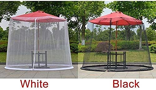 Mosquitera universal para sombrilla que evita insectos en jardín 5