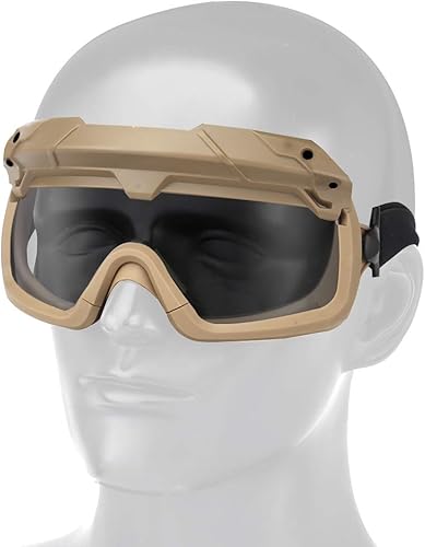Miniatura 6 de ATAIRSOFT Protección táctica de seguridad antivaho 2 modos gafas gafas para Airsoft senderismo paintball caza