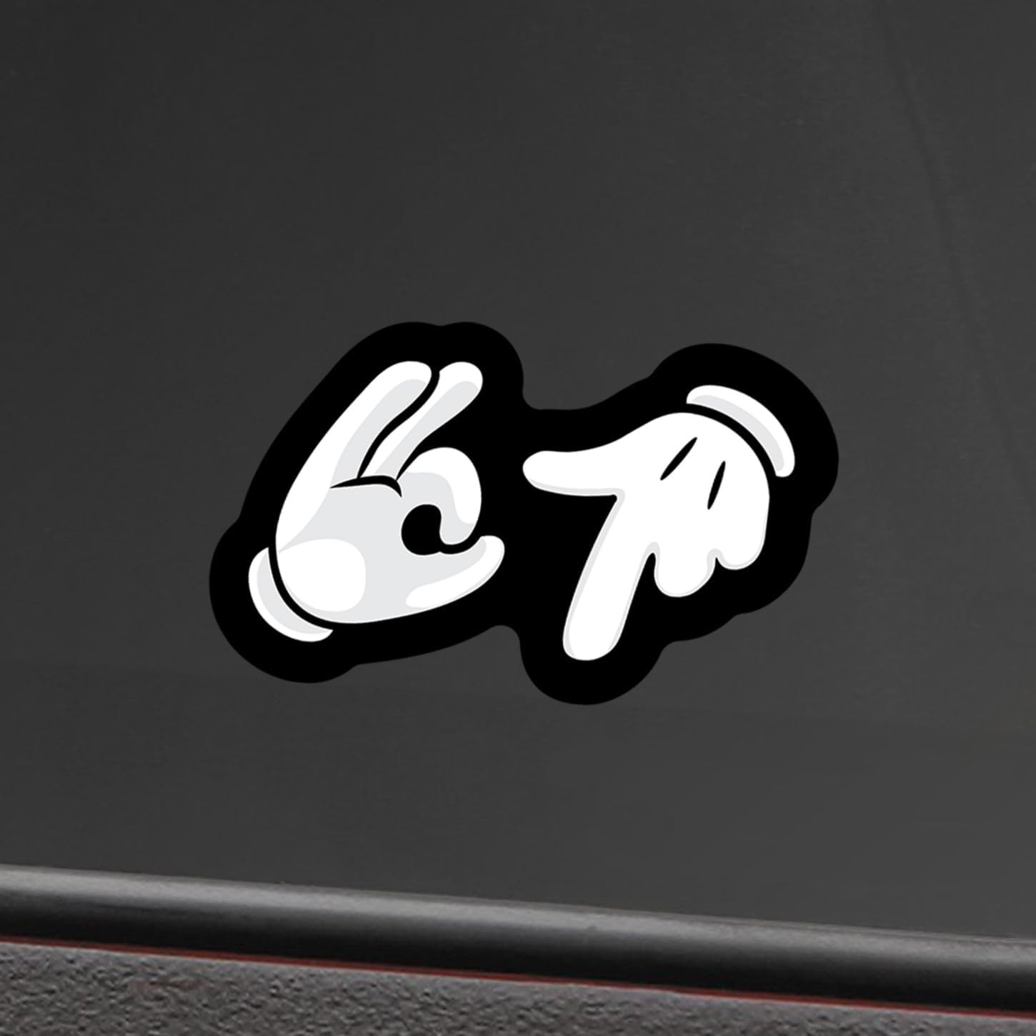 6-7 Meme Sticker – Funny Viral Slang Vinyl Decal – Cartoon Sign Hands – UV Printed Weatherproof 5.5" Sticker for Laptop, Car, or Water Bottle – Gen Alpha Trend Gift - KCD5051 image 3