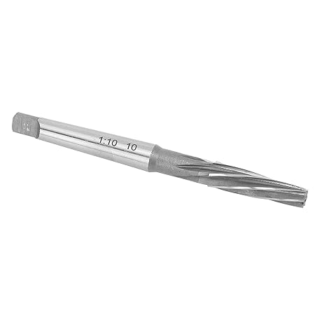 Taper Shank Reamer, Small 8 X 12 X 40mm Sturdy Machine Reamer 1: 10 for Handcraft Processing
