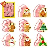 GoldOars Moule Biscuit, Lot de 8 Emporte Piece Patisserie Ramadan, 3D Moule à Biscuits pour Moule Ramadan, Moule Aid al-Fitr, Moule Patisserie Gateau