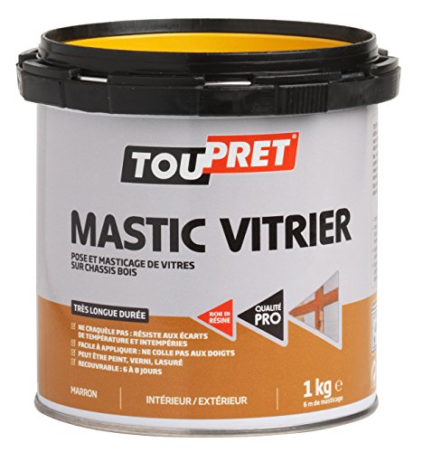 Preisvergleich Produktbild Toupret 470020 Fensterkitt, 1 kg, Weiß