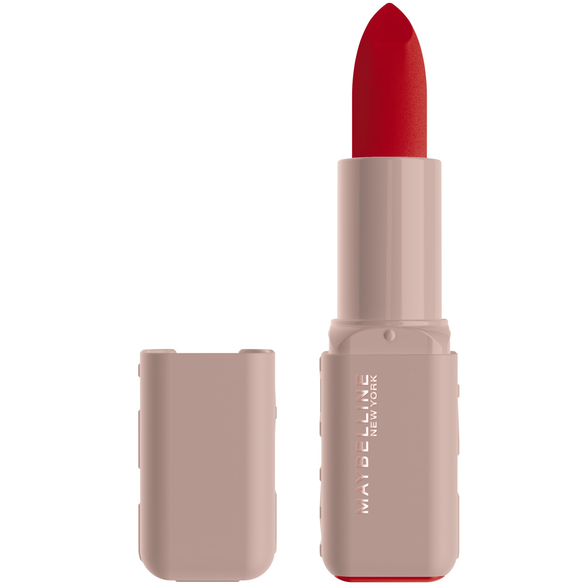 MAYBELLINE Slip On Serum Lipstick, Hydrating Lip Makeup with 8HRs of Lip Plumping Moisture with Hyaluronic Acid + Oil Blend, Maybe It's... (Terracotta Rose Nude Matte) — view 15