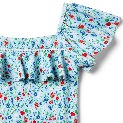 Image of Janie and Jack Girls' Floral Onepiece Swim (Toddler /Little Kids /Big Kids)