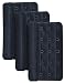 Chanie Women Pack of 3 Soft Comfortable 5 Hooks Bra Extender,2.3"x 3.7"