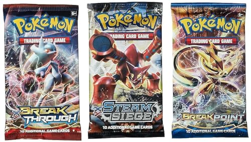 Pokemon Cards - 3 Booster Packs (Random packs)