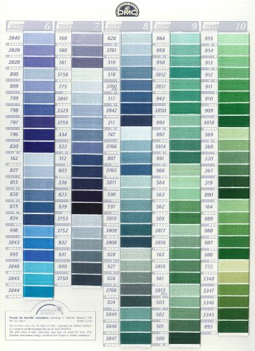 Image of DMC 6-Strand Embroidery Cotton Floss, Dark Electric Blue
