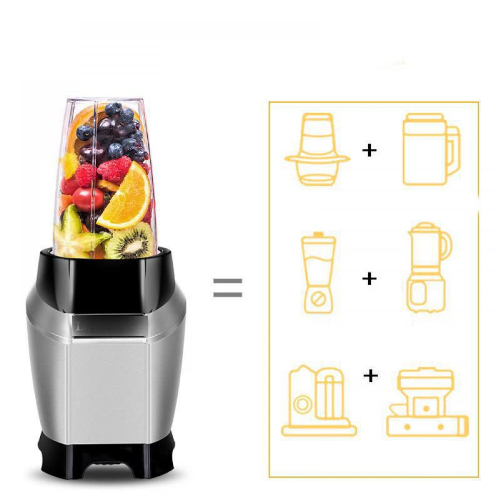 Frullatore- Spremiagrumi Commerciale, Frullatore Per Uso Domestico Piccolo, Rompicarne Tritacarne Ad Alta Potenza, Frullatore Da Banco, Frullato E Frullato, Macchina Da Viaggio Portatile